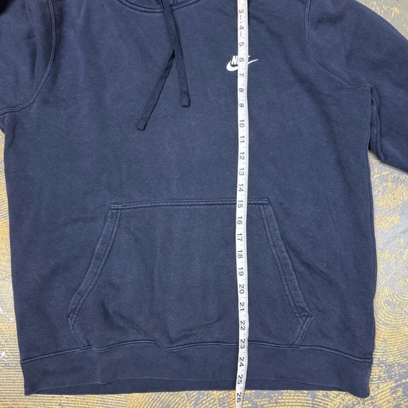 Nike Soft Pull Over Hooded Navy Blue Sweater 804346-451 Large Essentials - Picture 6 of 8